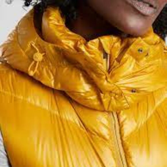 Athleta Lofty Down Vest in Earthen Ochre - Picture 2 of 8
